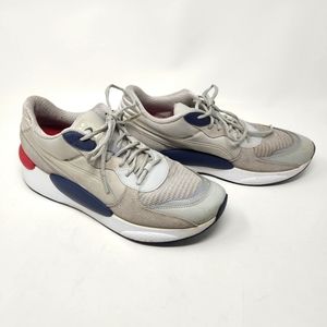 Puma RS 9.8 Gravity Men's size 12 Running Shoes - Light Gray